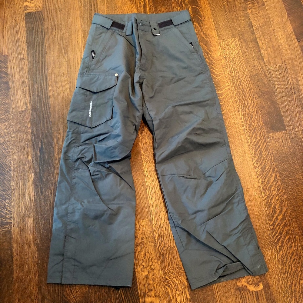 Men's Obermeyer Snow Pants, Gray, Size S